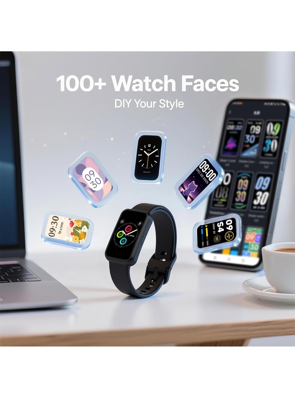 Brand new Smart Fitness Tracker Watch - Black - Picture 6 of 9